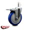 Service Caster Metro 4615PCB Replacement Caster with Brake MET-SCC-GRTTL20S514-PPUB-BLUE-716138 - alternate 2